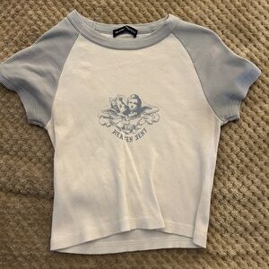 Brandy Melville Angel Baby Tee